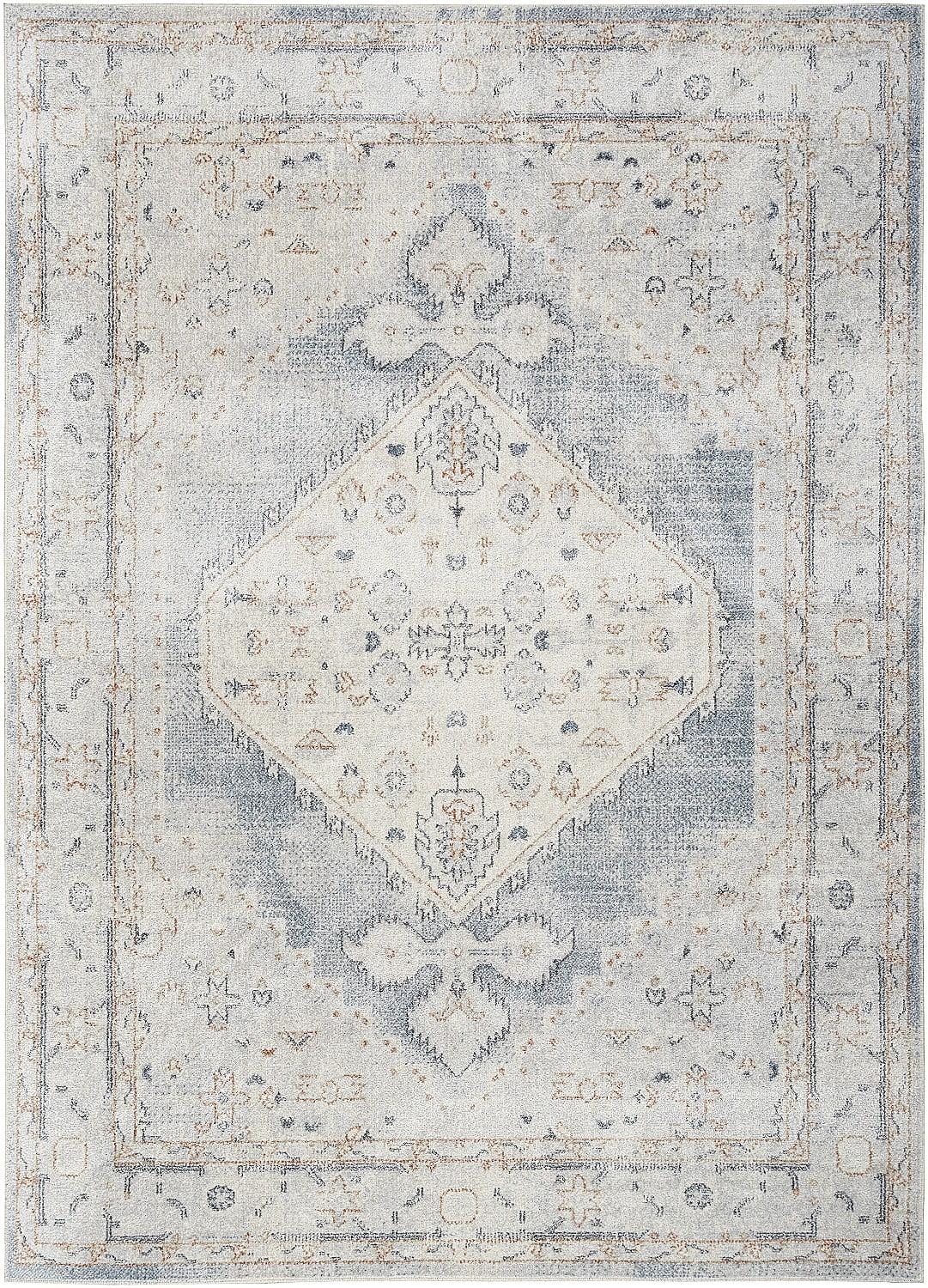 Nourison Washable Astra Vintage Persian Indoor Flatweave Area Rug