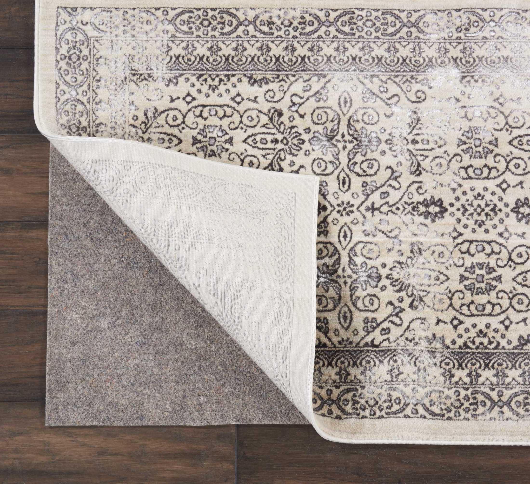Nourison Rug-Loc Dual Sided Grey Rug Pad 7'6" x 9'8"