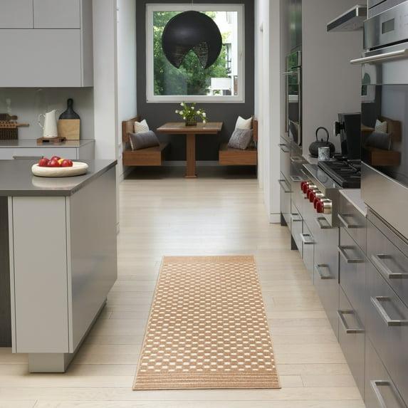 Nourison Casual 2' x 6' Copper Modern Indoor Rug