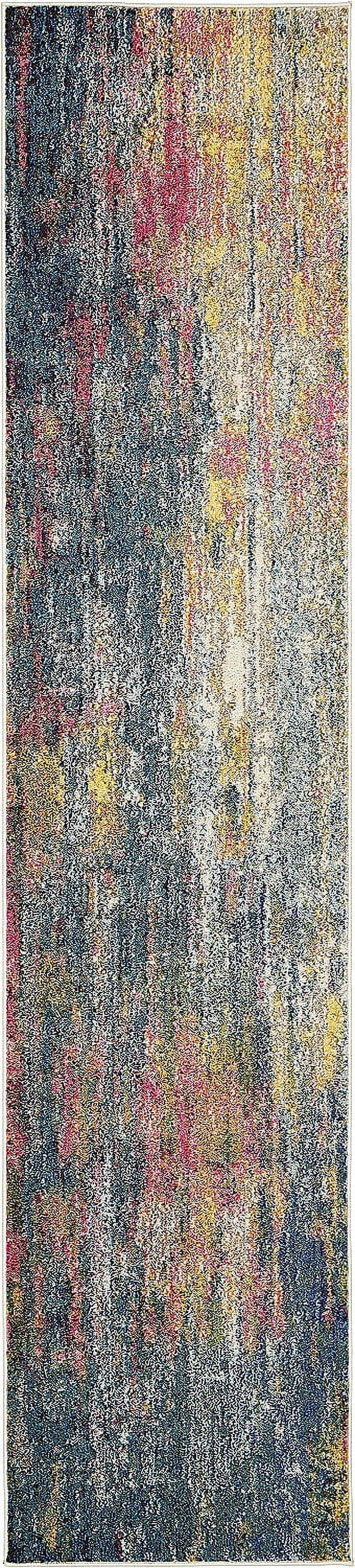 Nourison Celestial Abstract Contemporary Multicolor Indoor Rug