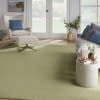 Handmade Green Synthetic Rectangular 10' x 14' Rug