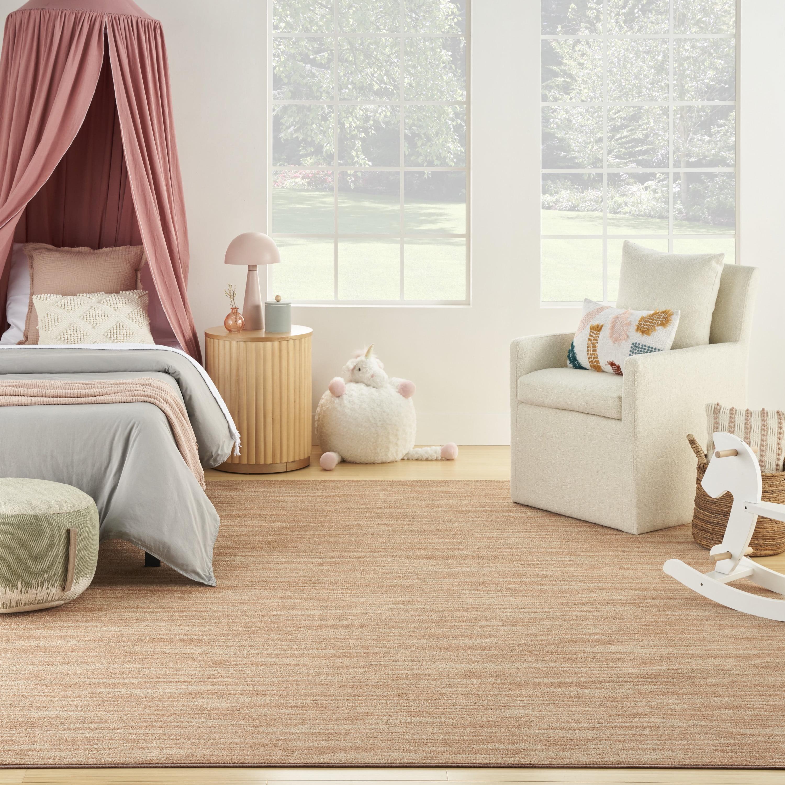 Nourison Essentials Easy Care Indoor Outdoor Area Rug - Rust 9' x 12'