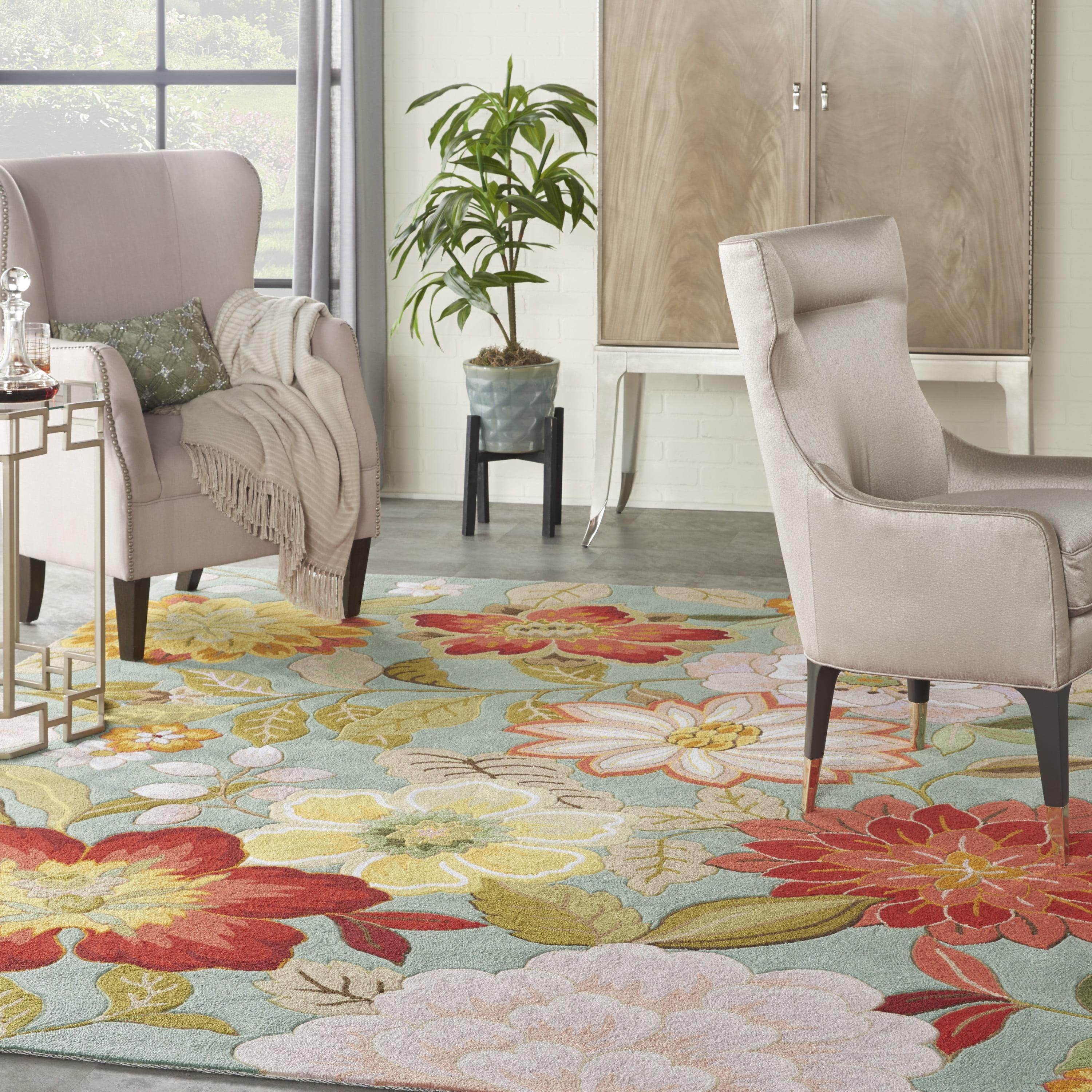 Nourison Fantasy Blooiming Floral Area Rug