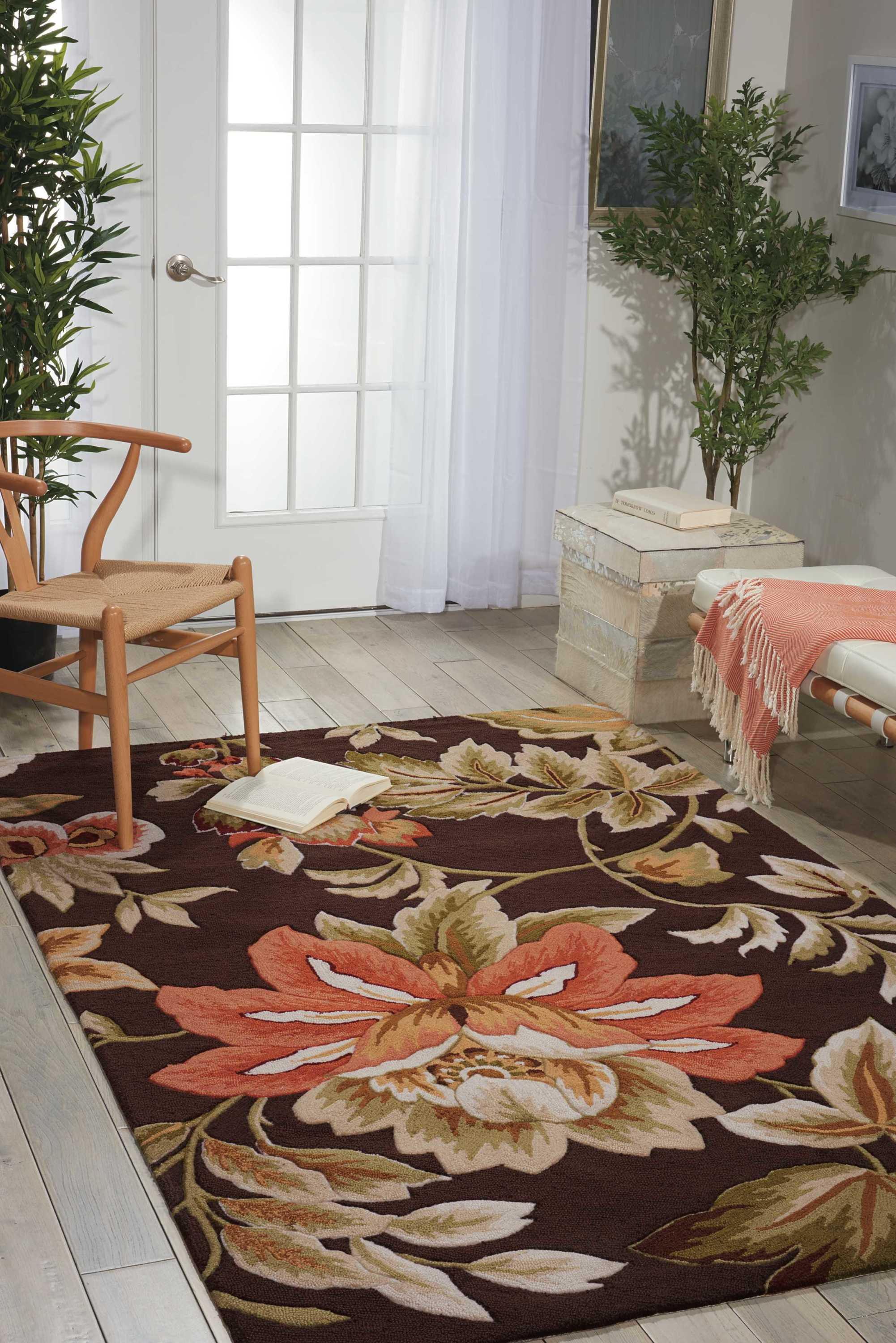 Nourison Fantasy Beige Area Rug