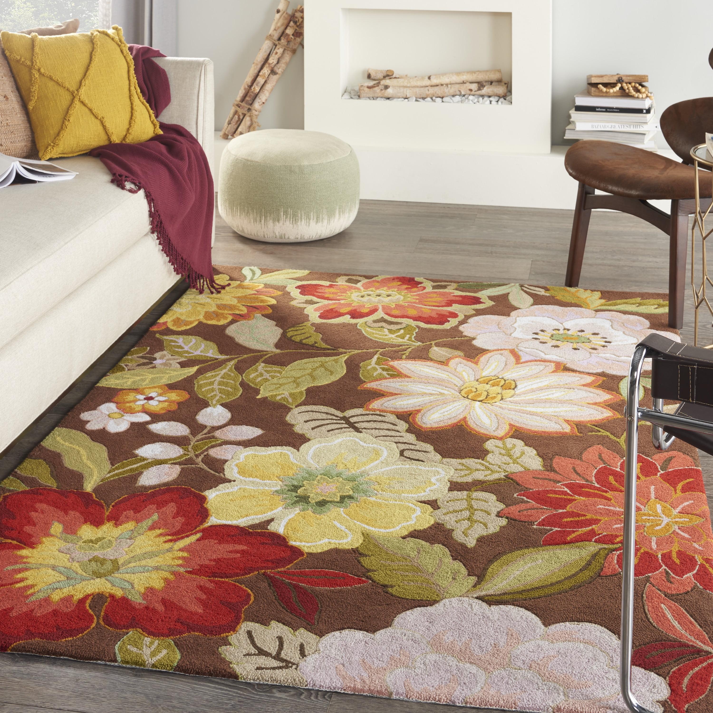 Nourison Fantasy Blooiming Floral Area Rug