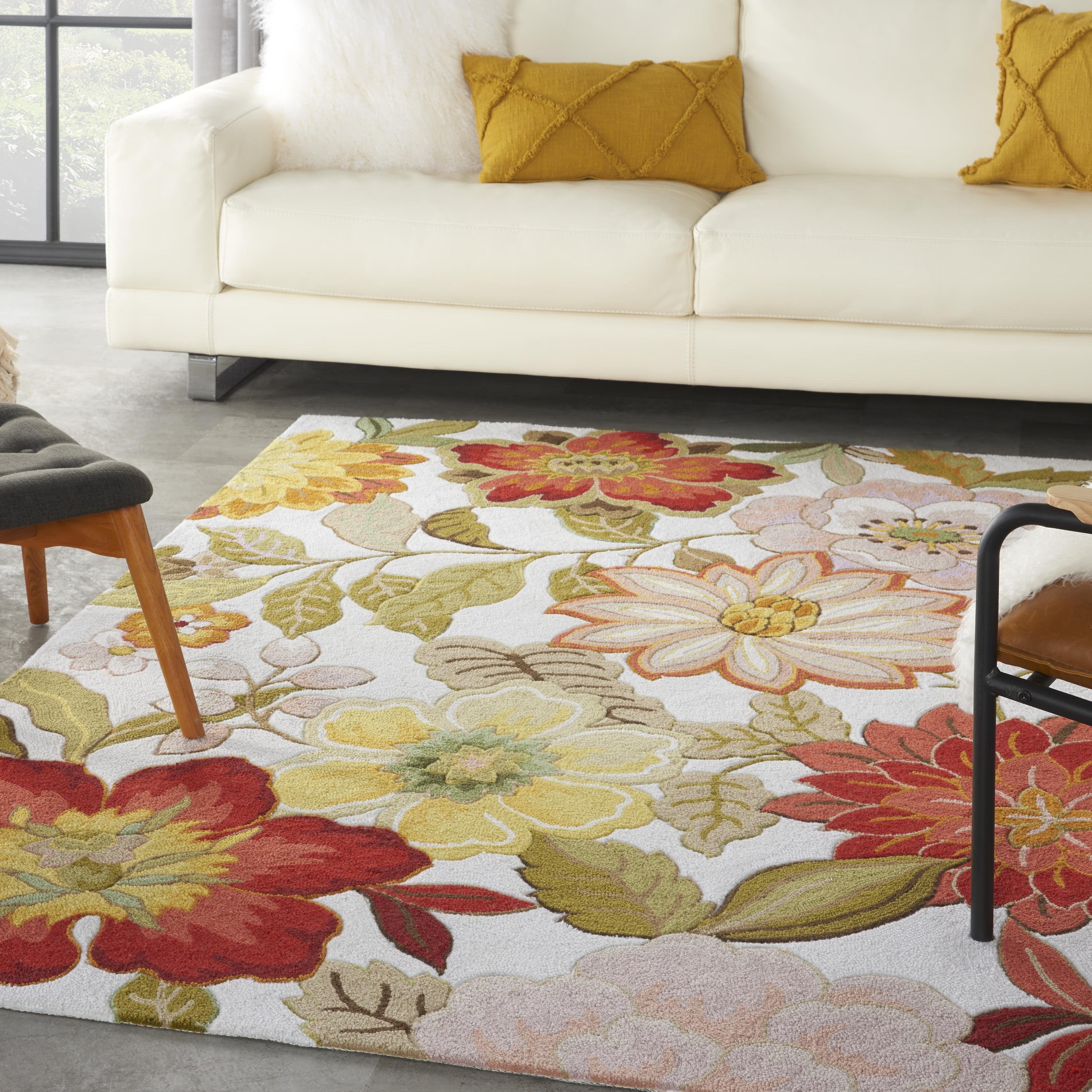 Nourison Fantasy Blooiming Floral Area Rug