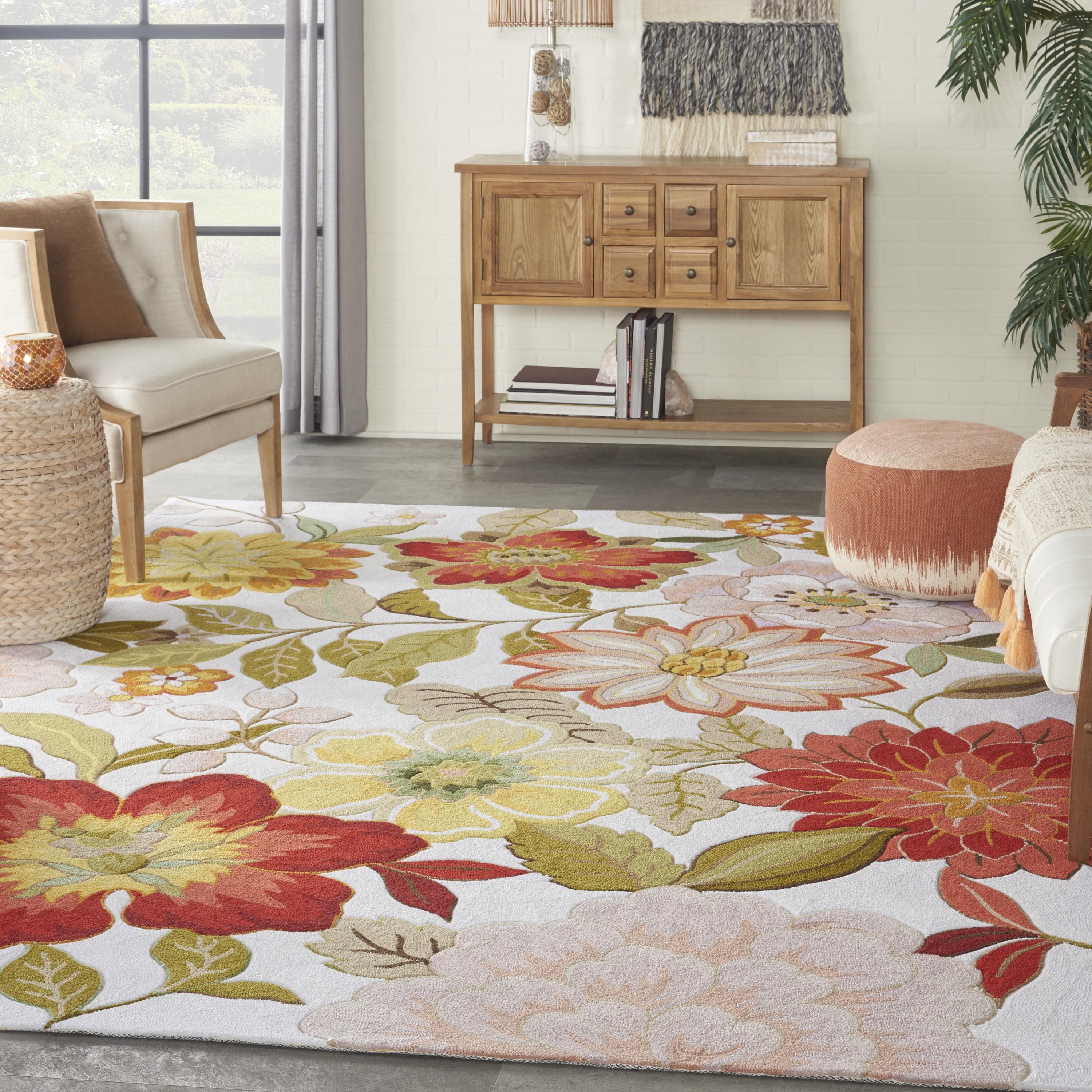 Nourison Fantasy Blooiming Floral Area Rug