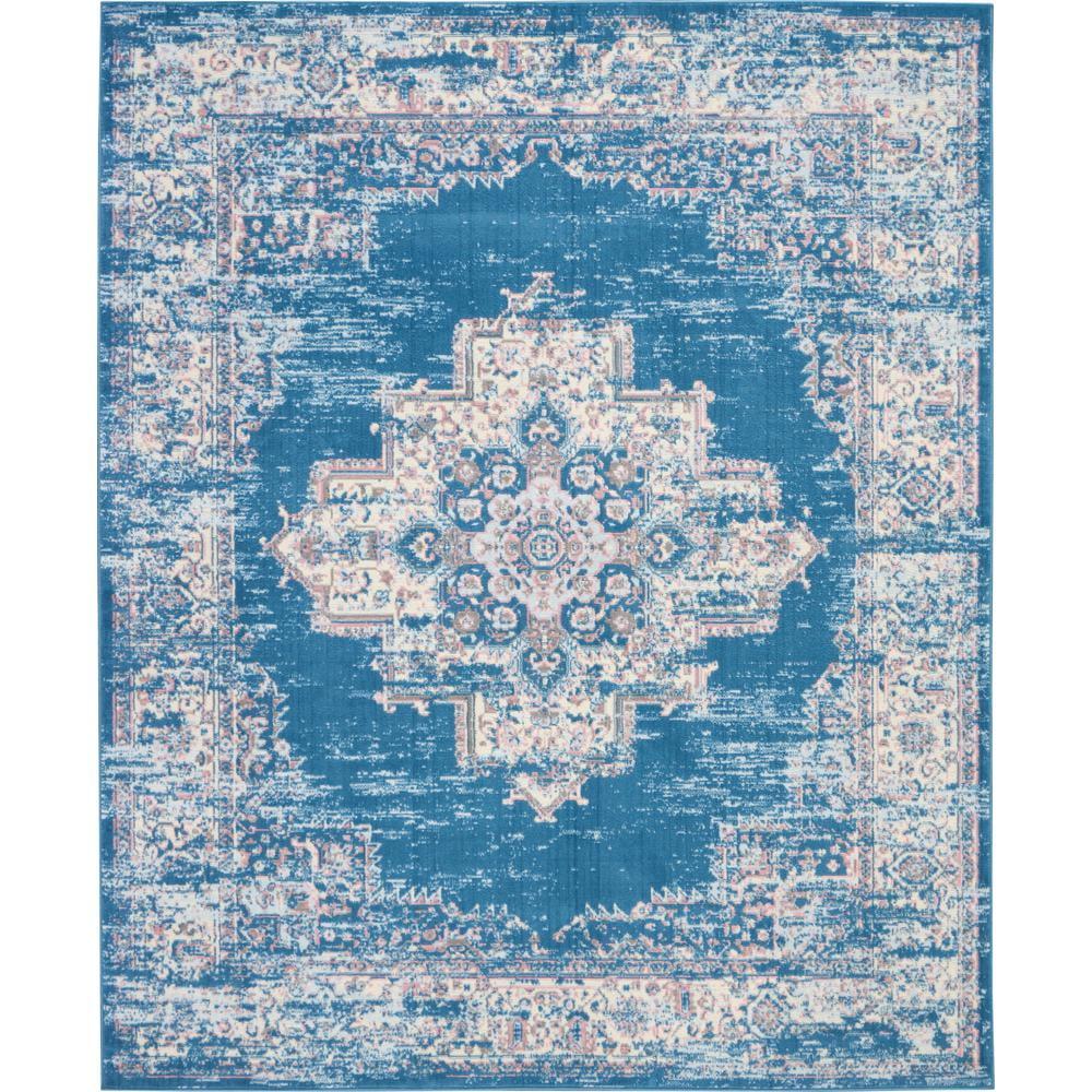 Nourison Grafix Center Medallion Area Rug