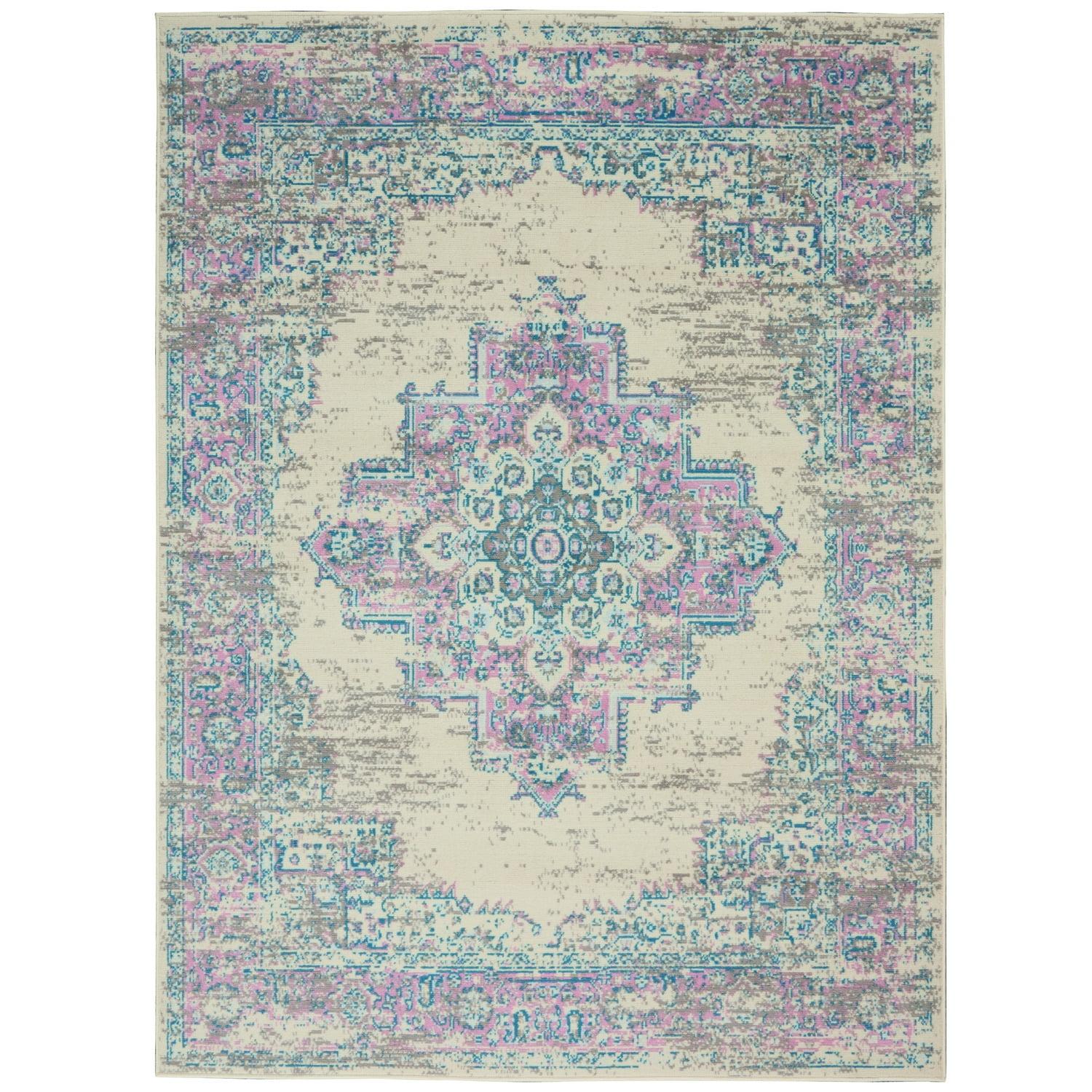 Nourison Grafix Center Medallion Area Rug