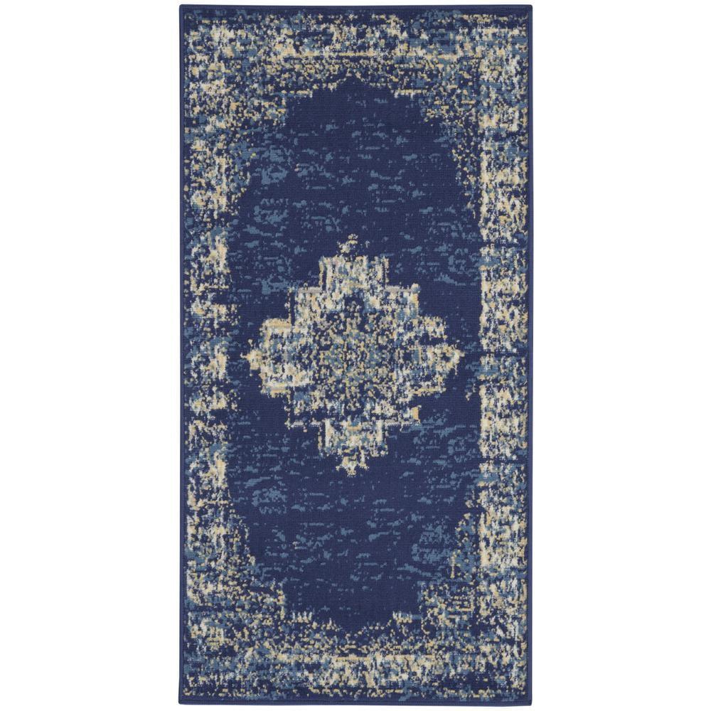 Nourison Grafix Center Medallion Area Rug