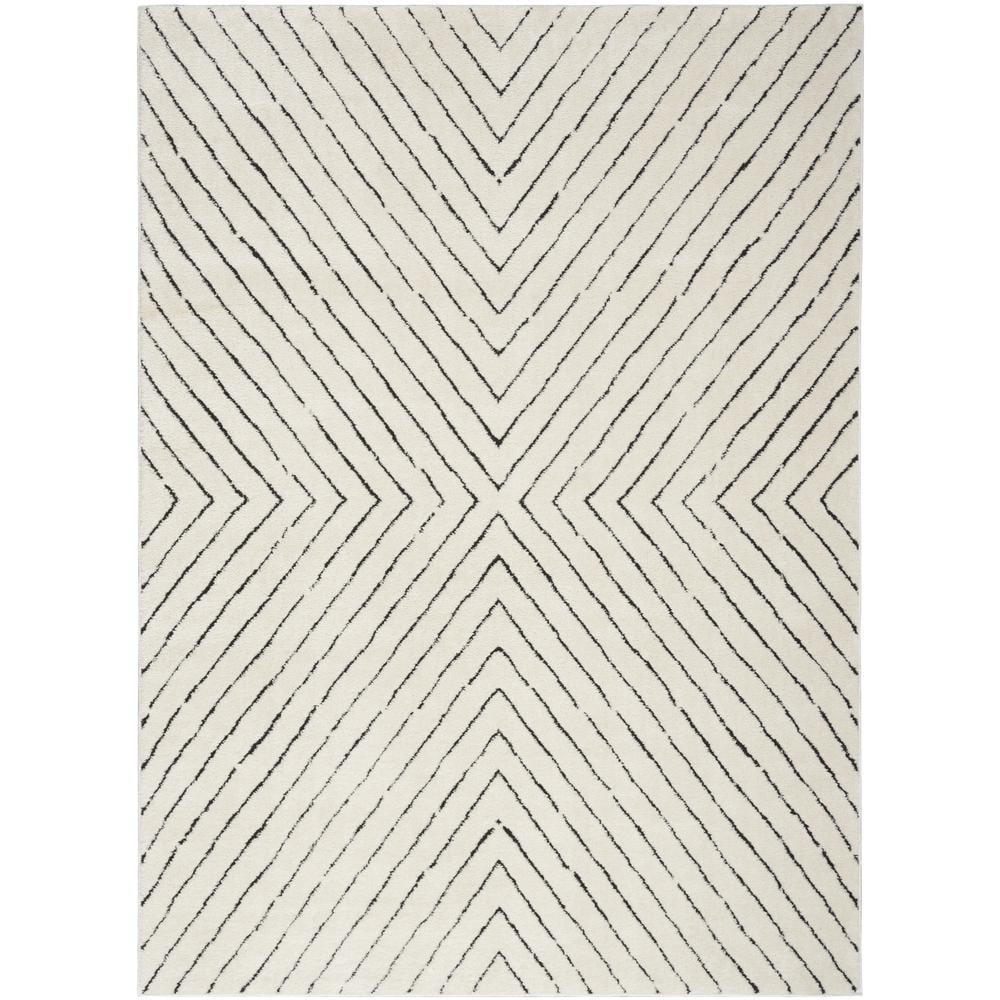Nourison Home Scandinavian Rectangle Area Rug, 5' x 7'