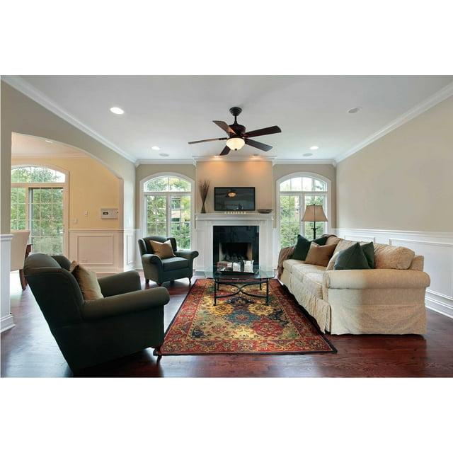 Nourison India House Multicolor Indoor Area Rug IH23 3'6" x 5'6"