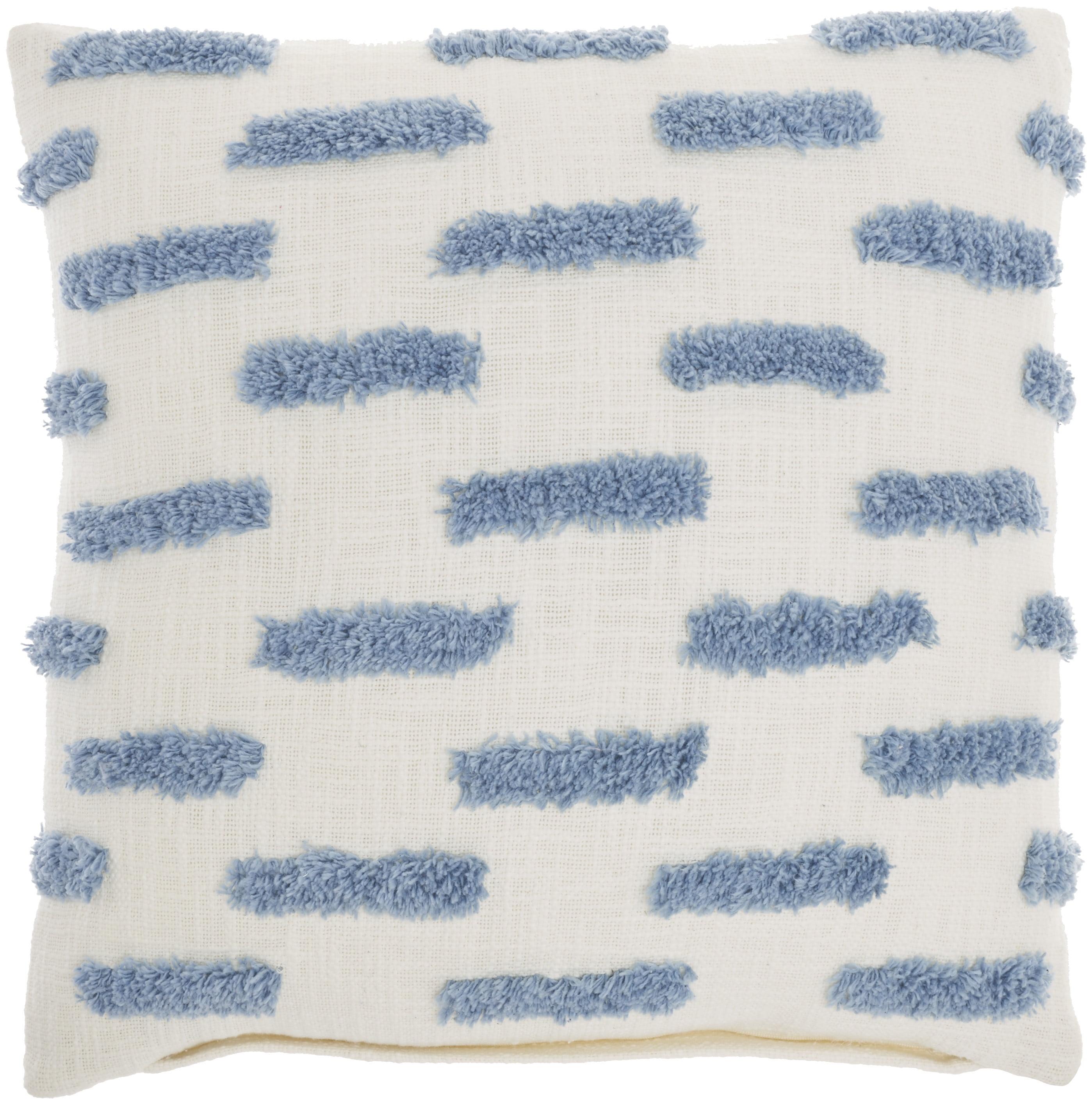 Cotton Reversible Throw Pillow