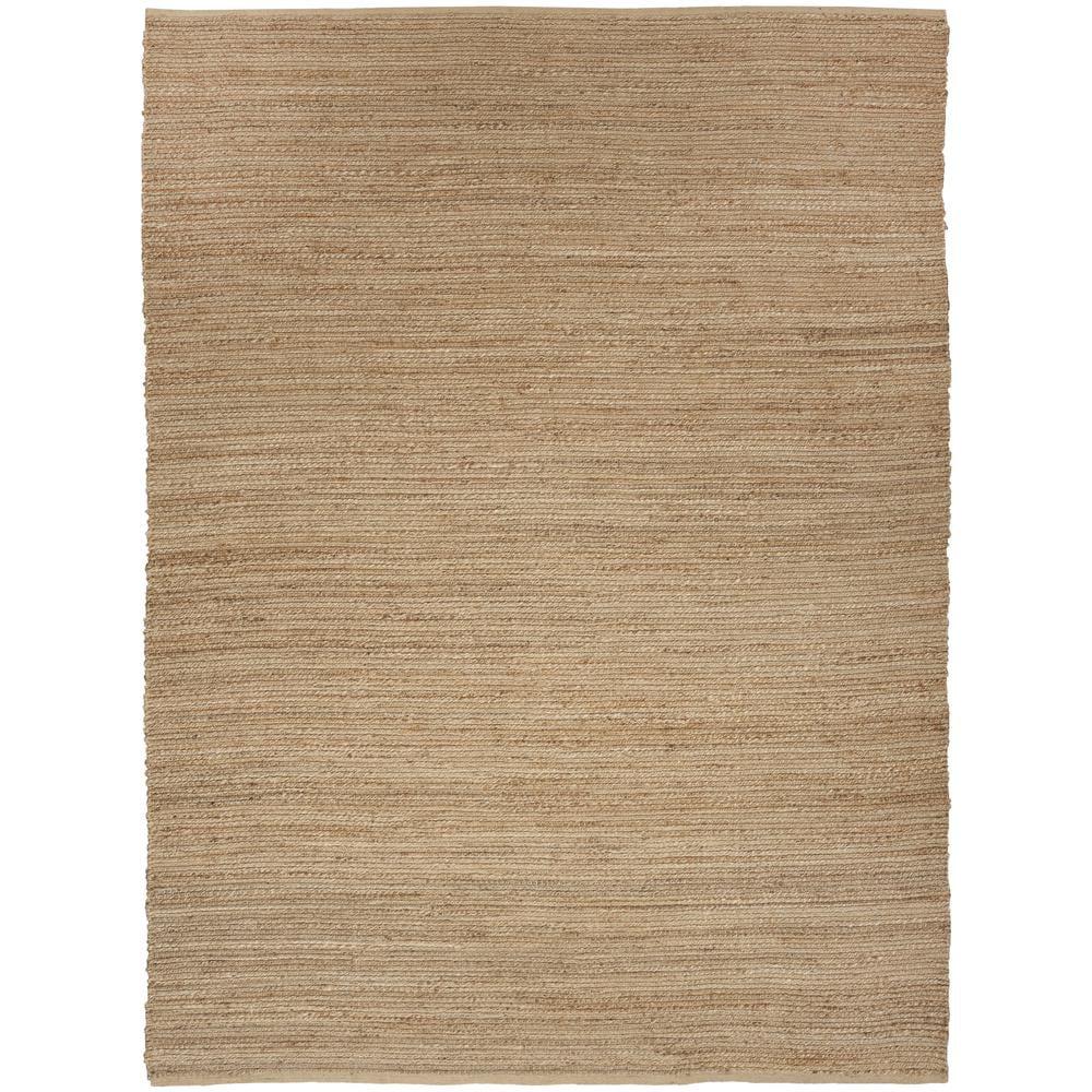 Nourison Farmhouse Natural Jute Flatwoven Rug