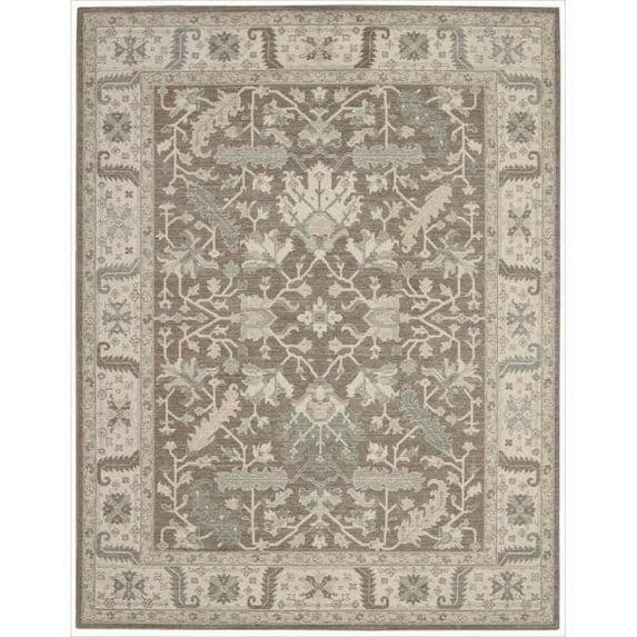Nourison  New Horizon Area Rug 3' 9" x 5' 9" Latex Free 3' x 5' Indoor Living Room,Bedroom,Dining Room Tan Rectangle
