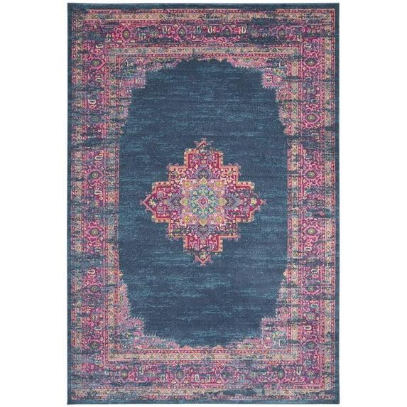 Nourison Passion 12' x 15' Blue Bohemian Indoor Rug