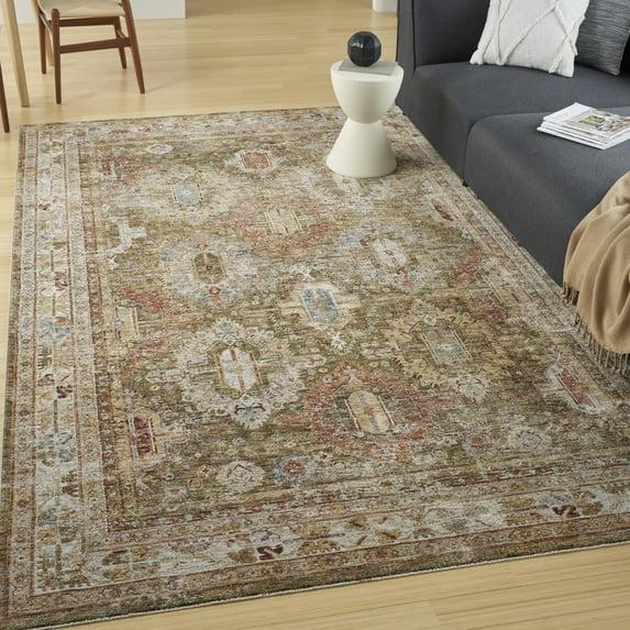 Nourison Petra Oramental Indoor Rug Green 7'10" x 10'4"