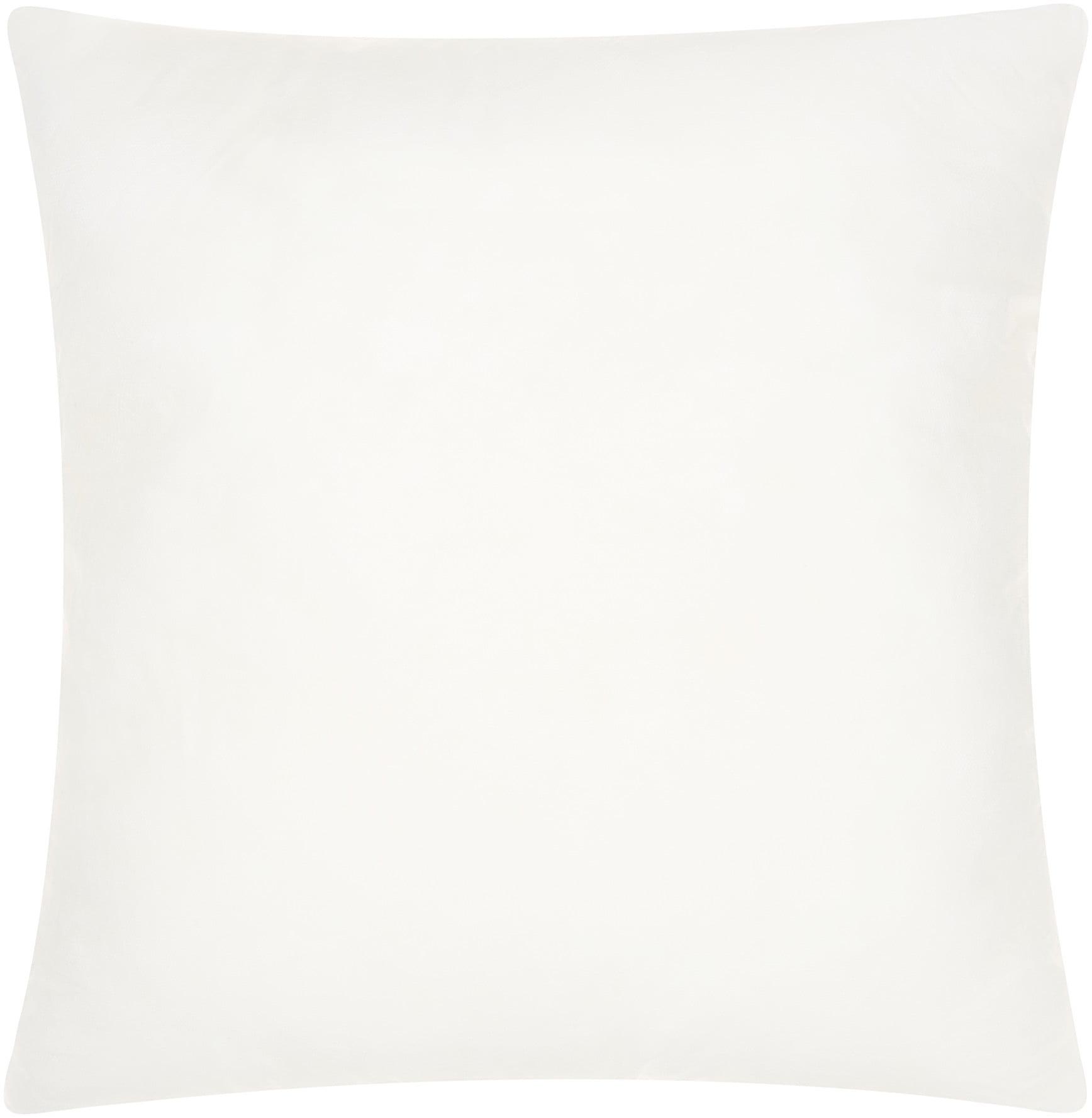 White Polyester 24" x 24" Throw Pillow Insert