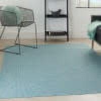 Aqua Bliss 5' x 7' Reversible Synthetic Area Rug for Indoor/Outdoor