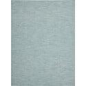 Aqua Flat Woven 8' x 10' Synthetic Rectangular Area Rug