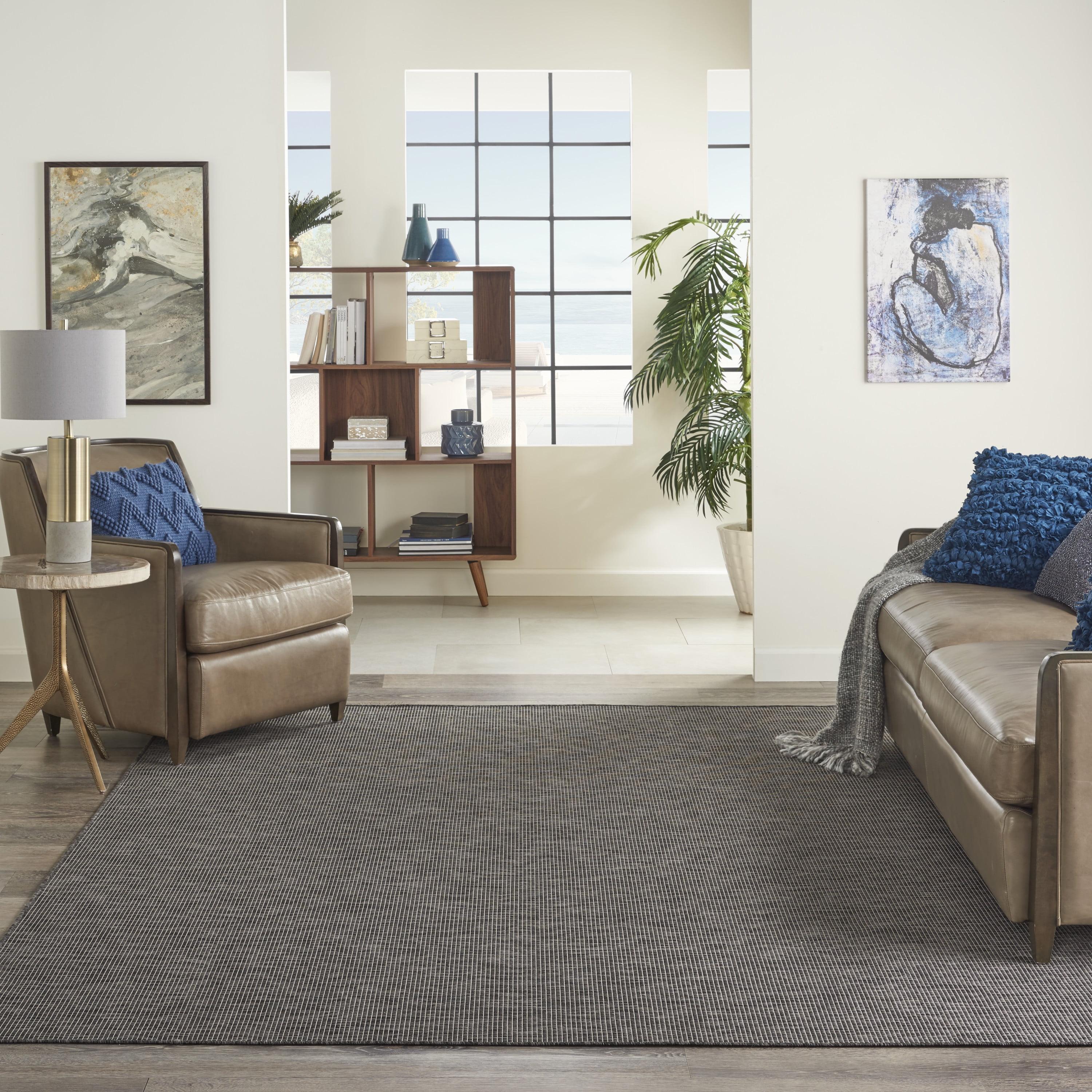 Nourison Positano Indoor/outdoor Area Rug - Charcoal 10' x 14'