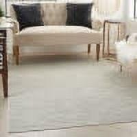 Positano Light Grey 5' x 7' Indoor/Outdoor Synthetic Rug