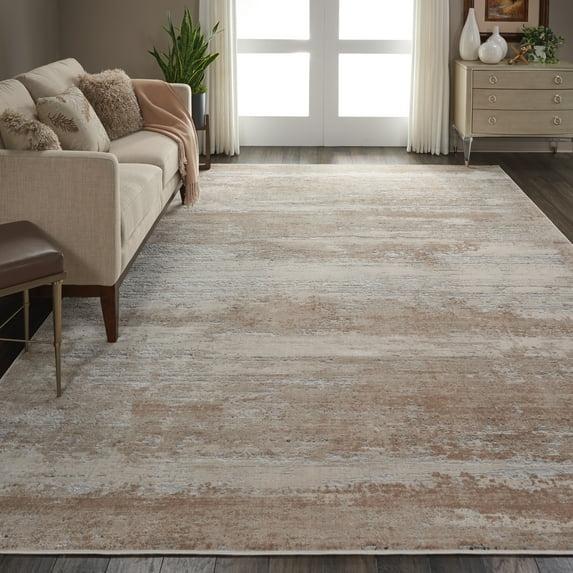 Nourison Rustic Textures Modern Indoor Area Rug Beige 9'3" x 12'9"