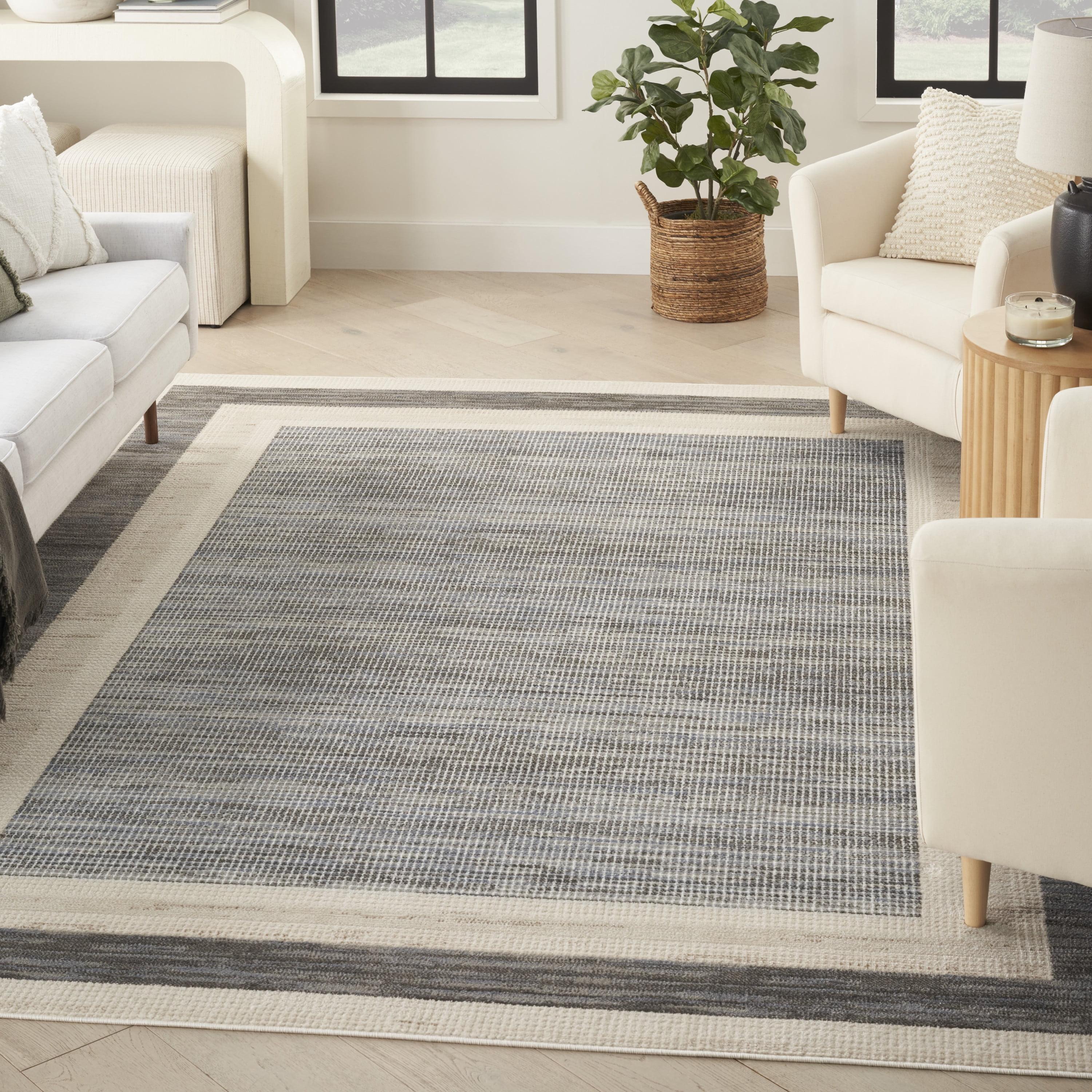 Nourison Serenity Home Modern Bordered Indoor Area Rug