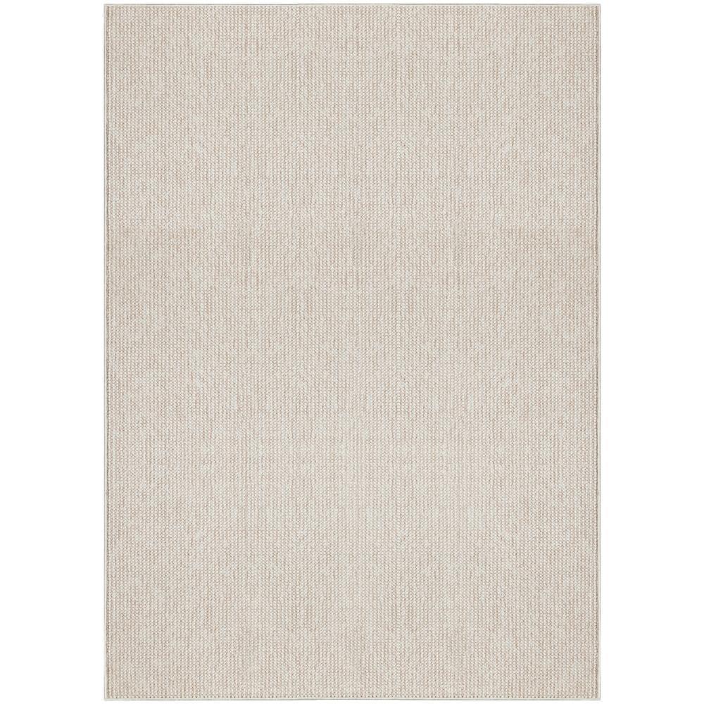 Nourison Textured Home Modern Indoor Rug Ivory Beige 3'11" x 5'11"