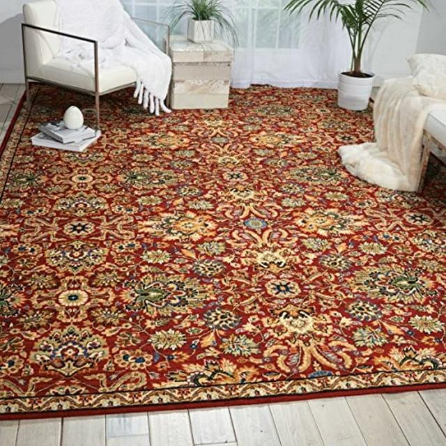 Nourison Timeless Red Area Rug TML17 8'6" x 11'6"
