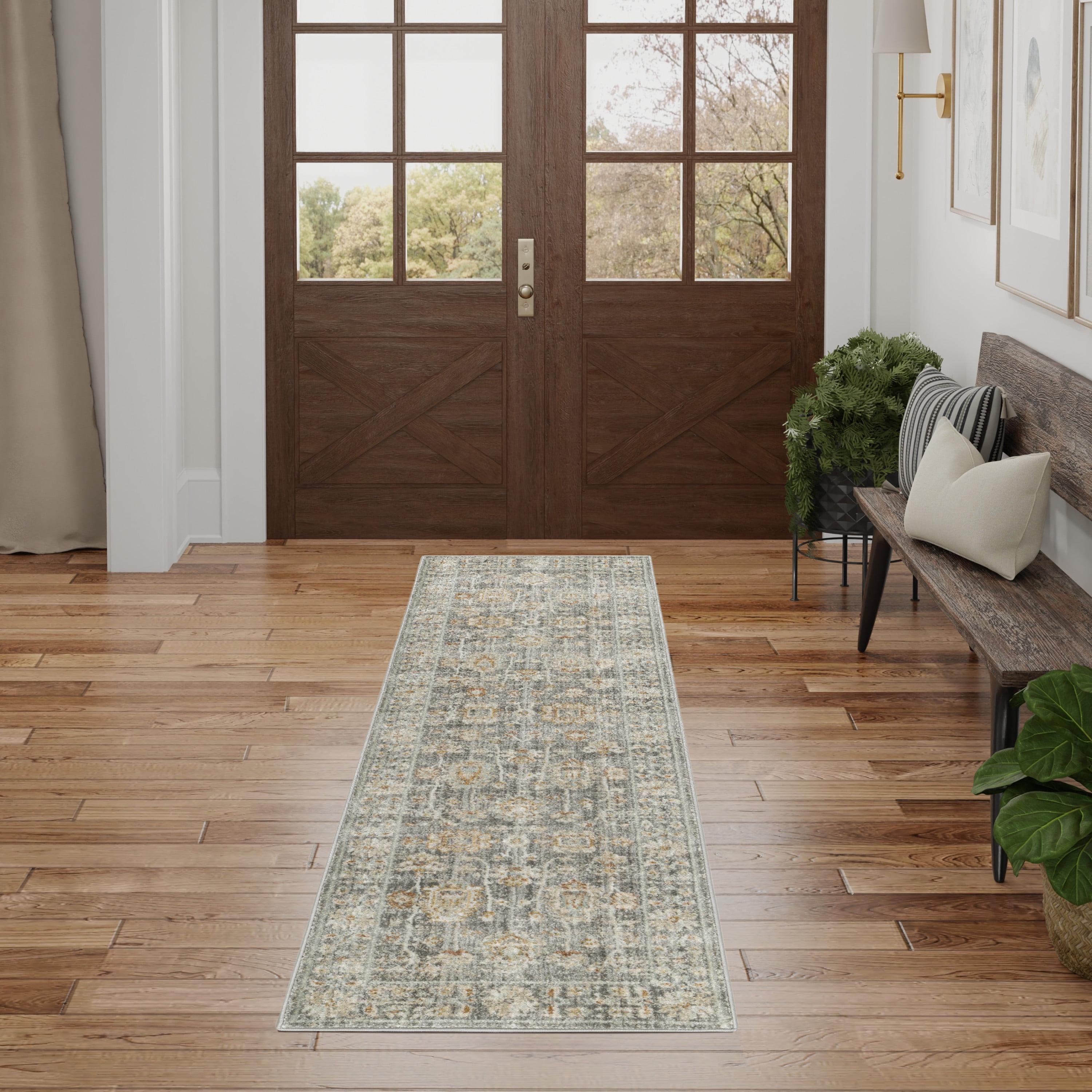 Nourison Traditional Home Vintage Indoor Area Rug Grey 2'3" x 8'