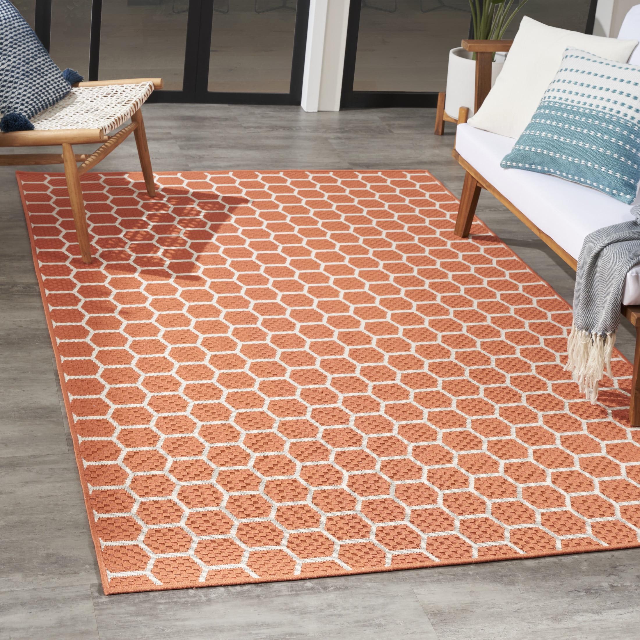 Nourison Reversible Basics Woven Indoor/Outdoor Rug