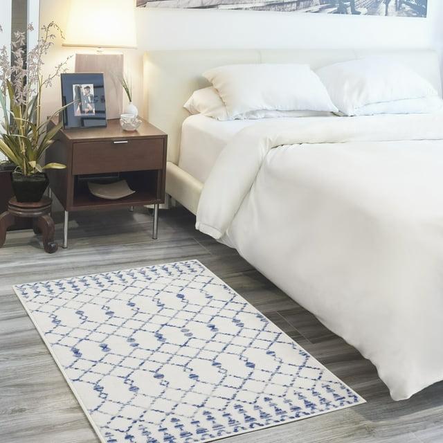Nourison Whimsicle WHS02 Indoor only Area Rug - Ivory 3' x 5'