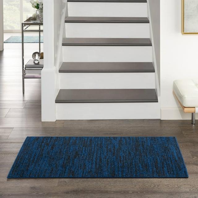 Nourison Nourison Essentials NRE01 Indoor/outdoor Area Rug - Midnight Blue 2' x 4'