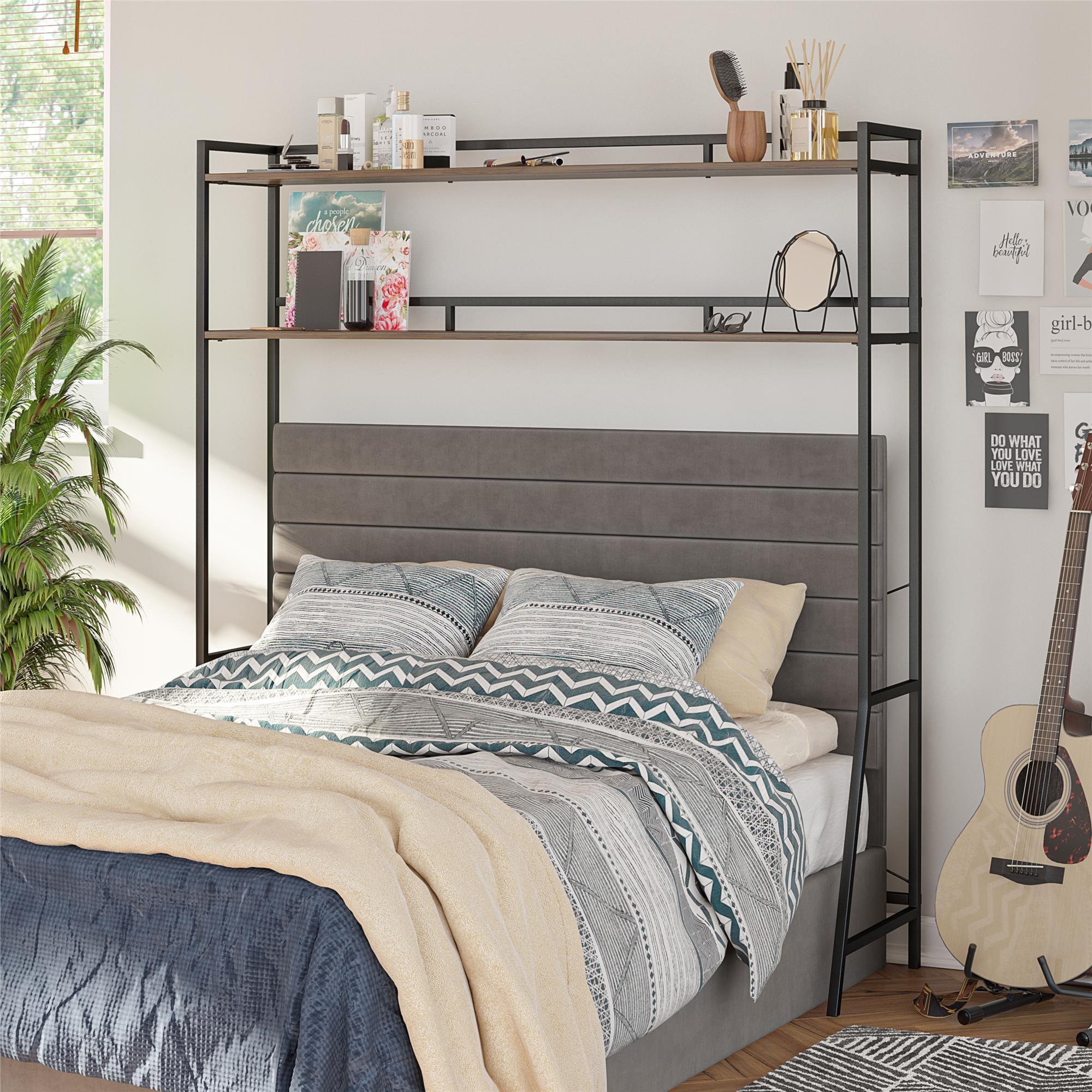 Beverly Over-The-Bed Storage Shelves for Twin & XL Twin Beds