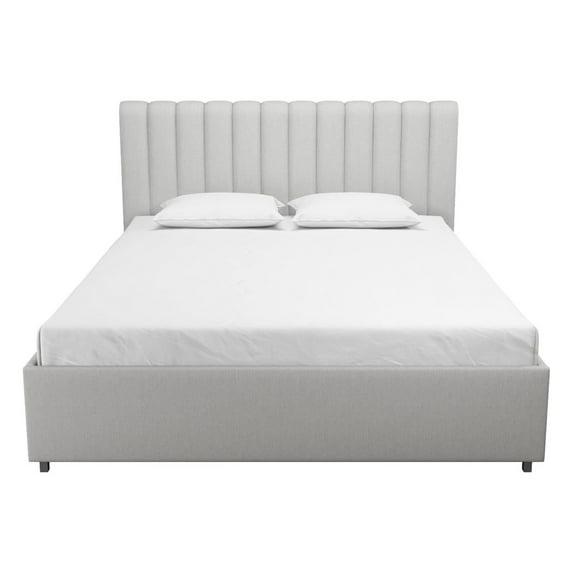 Brittany Upholstered Unfinished Platform Storage Bed