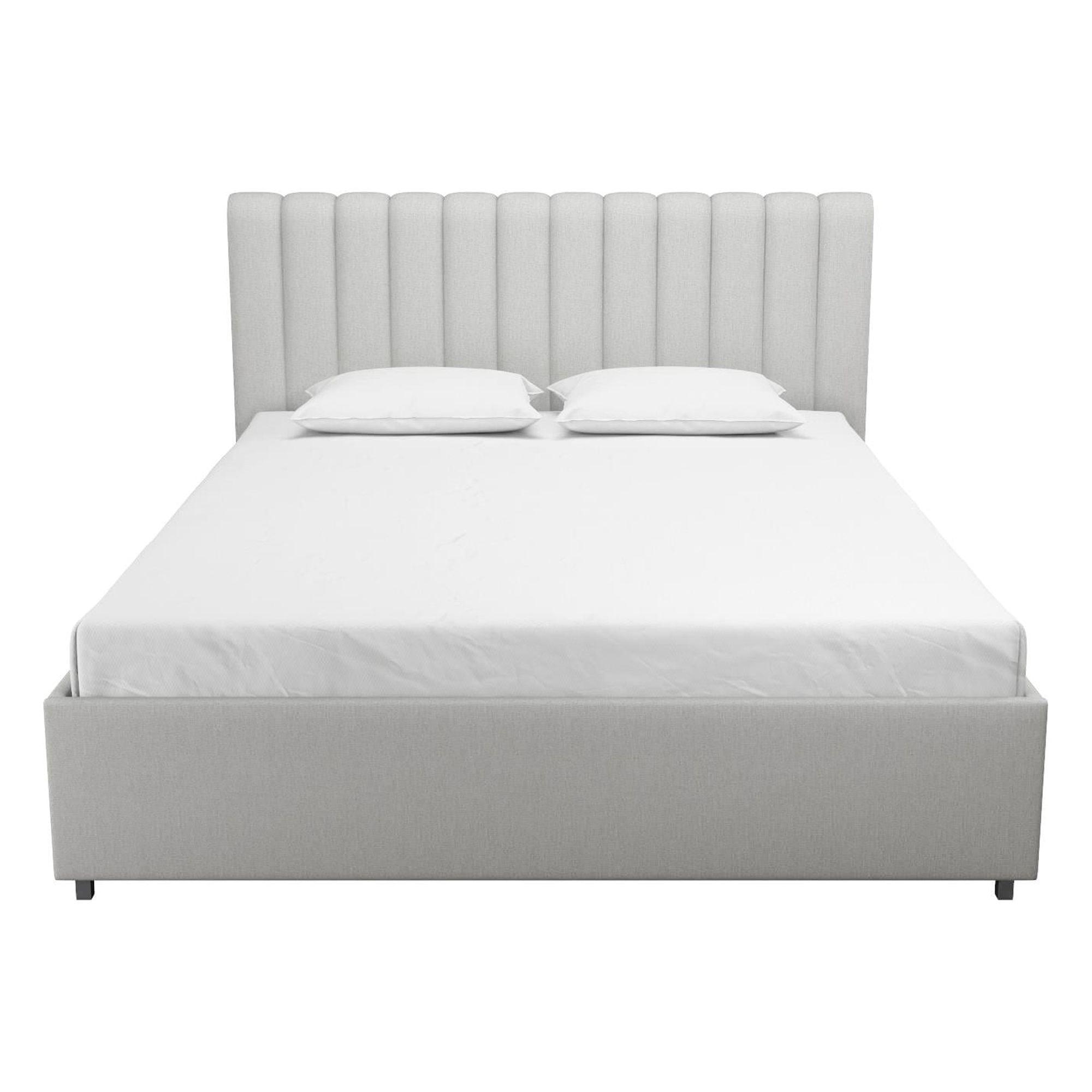 Brittany Upholstered Unfinished Platform Storage Bed