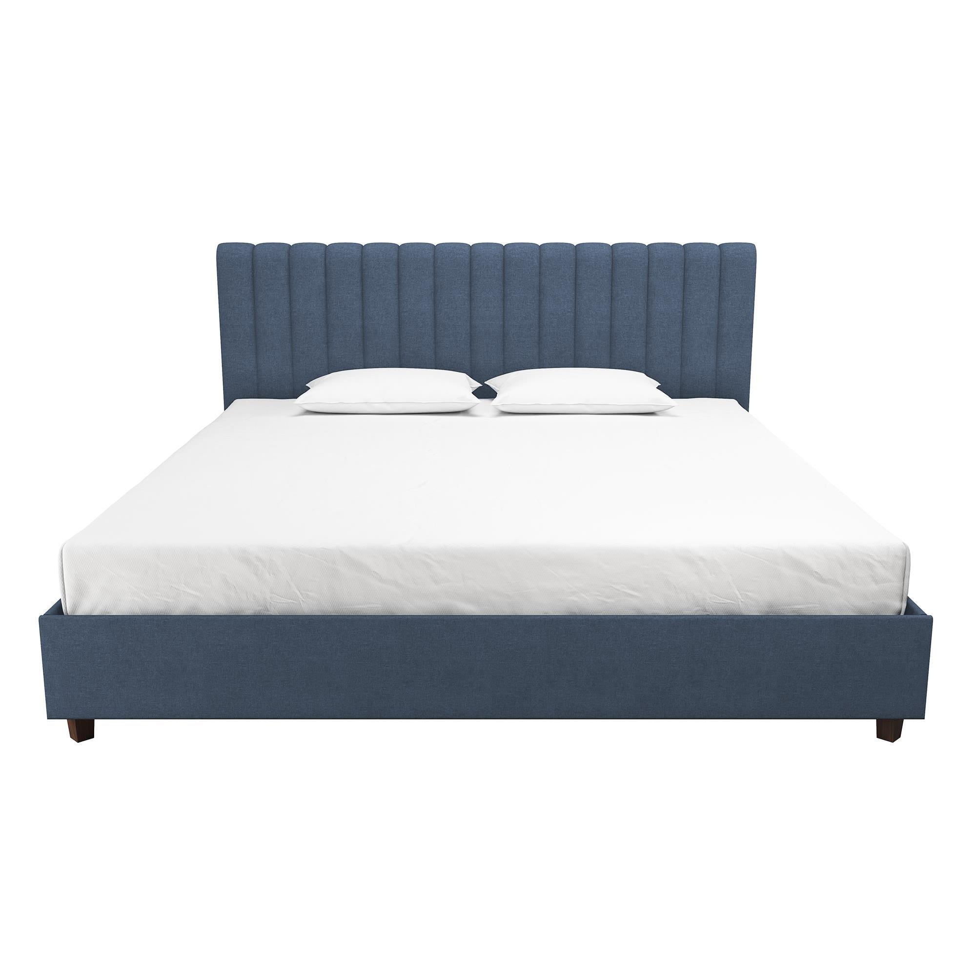 Brittany Tufted Upholstered Platform Bed