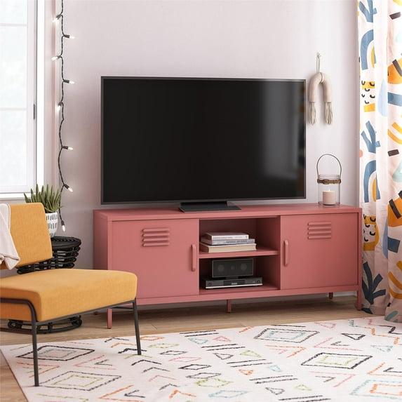 Cache Metal Locker-Style TV Stand for TVs up to 65"
