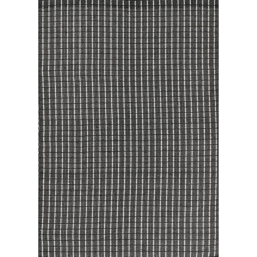 Novogratz Contemporary Rectangle Area Rug, Black, 8' X 10'