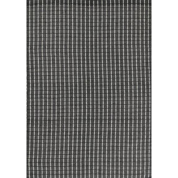 Novogratz Contemporary Rectangle Area Rug, Black, 8' X 10'