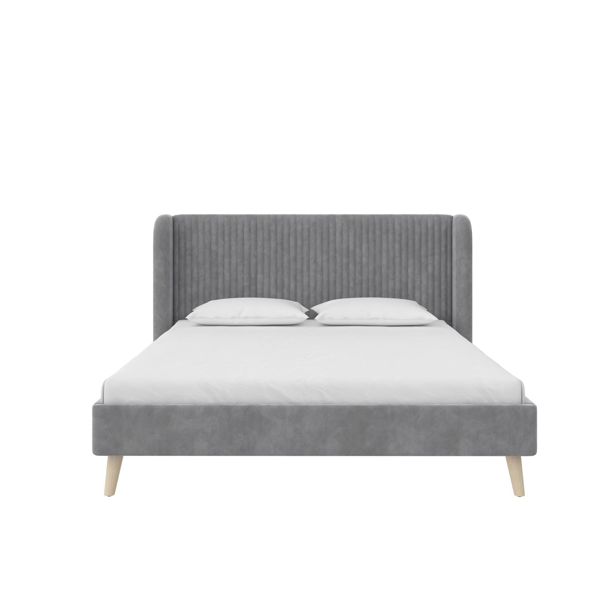 Holly Queen Size Upholstered Platform Bed
