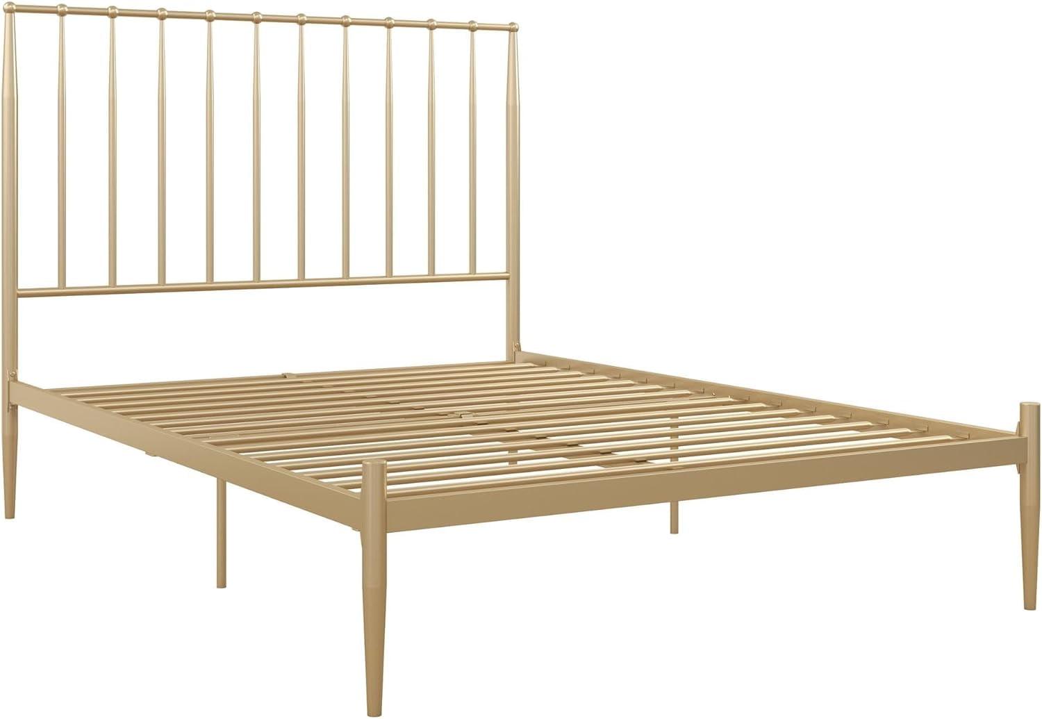 Nicole Modern Metal Platform Bed