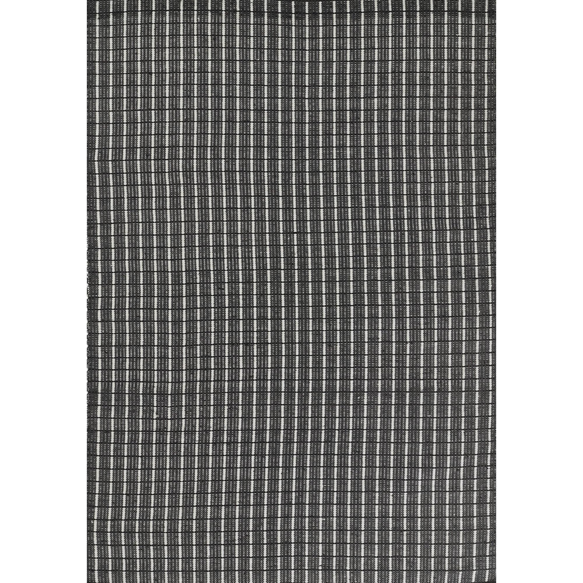 Novogratz  by  Malmo Grid Geometric Indoor Outdoor Rug Black 5' X 7'6" 5' x 8' Indoor,Outdoor,Accent,Handmade Rectangle