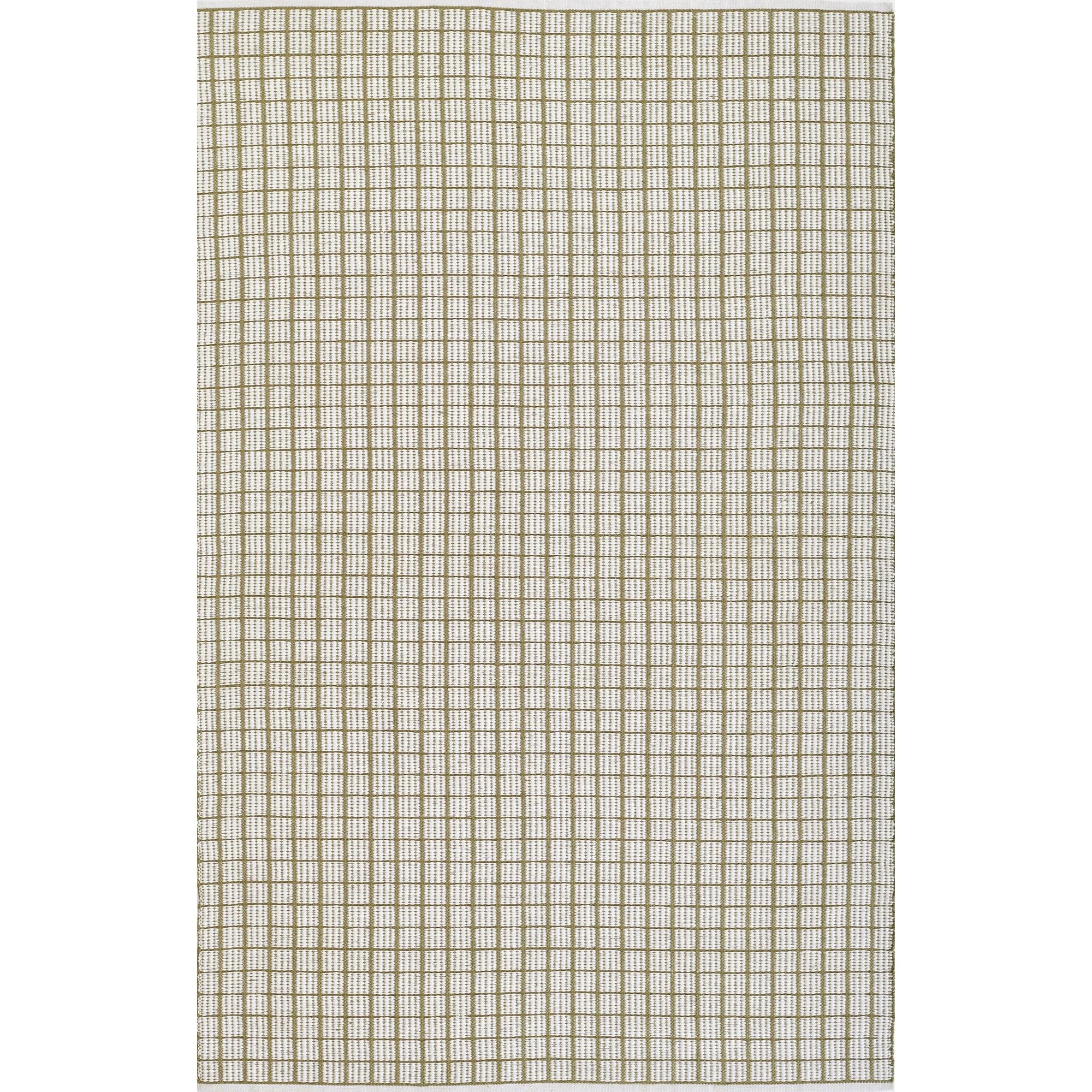 Novogratz  by  Malmo Grid Geometric Indoor Outdoor Rug Green 9' X 12' 9' x 12' Indoor,Outdoor,Accent,Handmade Rectangle