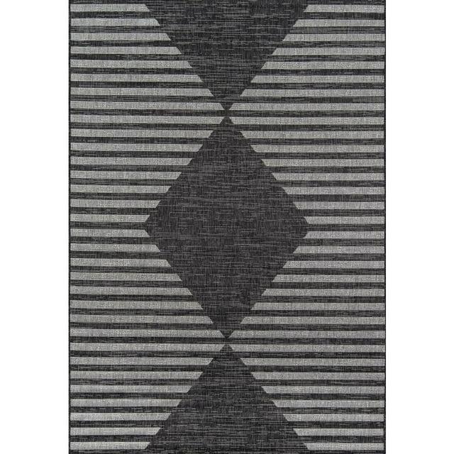Novogratz Momeni Villa Monaco Geometric Charcoal Area Rug & Reviews | AllModern