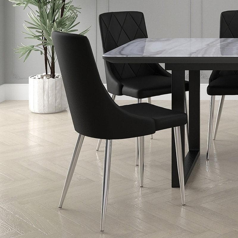 Benay 19'' H Faux Leather Upholstered Side Chair