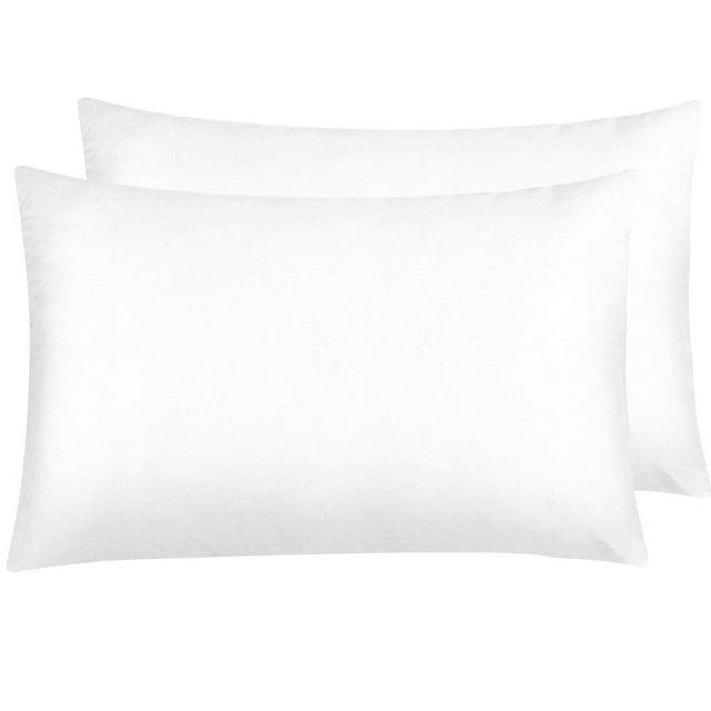 NTBAY Satin Pillow Cases, Zippered Pillowcases for Hair and Skin - NTBAY (Set of 2)