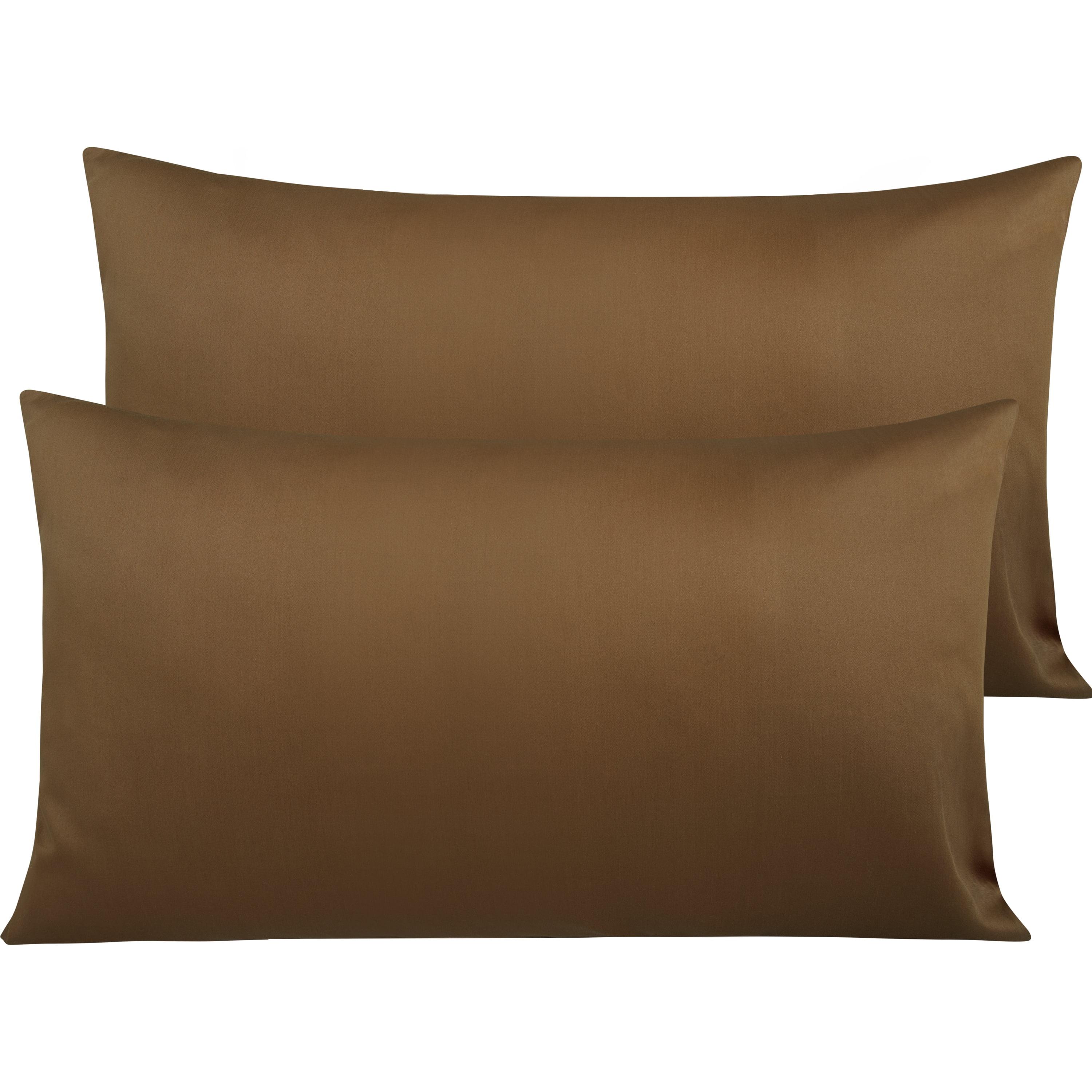 King Coffee Cotton Hypoallergenic Pillowcases Set of 2