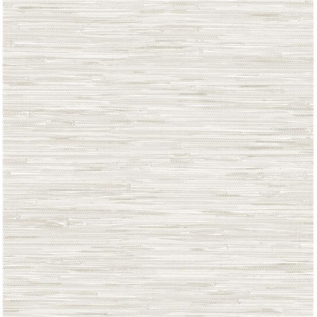 NuWallpaper Grassweave Peel & Stick Wallpaper Cream: Removable Textured Vinyl, Self-Adhesive, Classic Crosshatch Pattern